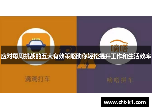 应对每周挑战的五大有效策略助你轻松提升工作和生活效率 应对每周挑战的五大有效策略助你轻松提升工作和生活效率